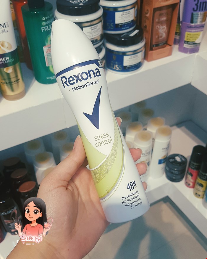اسپری بدن رکسونا stress control(رایحه مرکبات تازه)